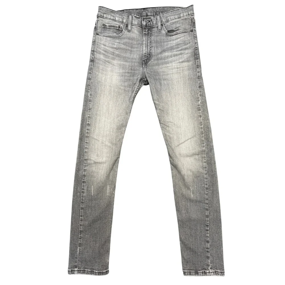 Levi's Grey 510 Skinny Fit Denim Jeans Mens 32x34